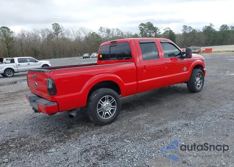 2011 Ford F-250 Lariat из США, поврежденный, VIN 1FT7W2AT2BEA11881